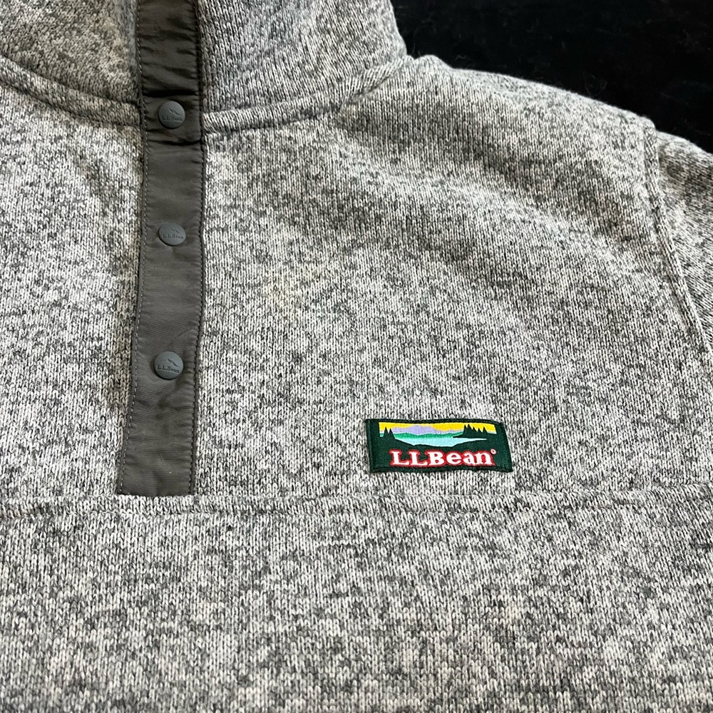 L.L. Bean Dickinson College Fleece Pullover - Picture 3 of 6